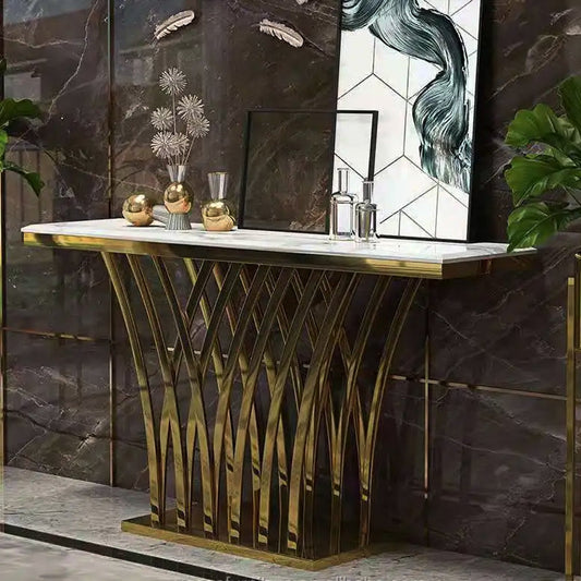 Luxury Porch Table Entryway Console Table