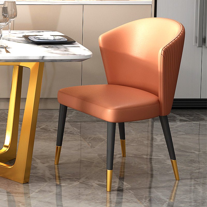 Nordic Modern Light Luxury Velvet Dining Chair