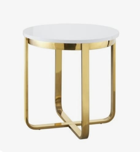 Gold Frame Coffee Table