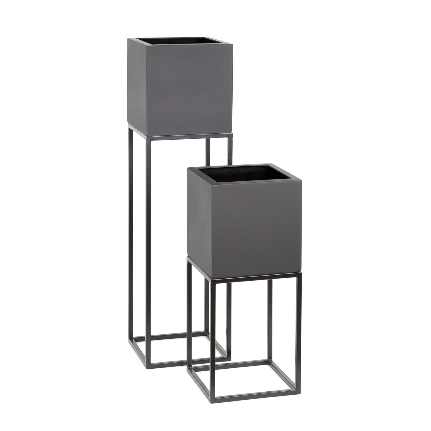 The Oakley Board Planter Stand Set of 2
