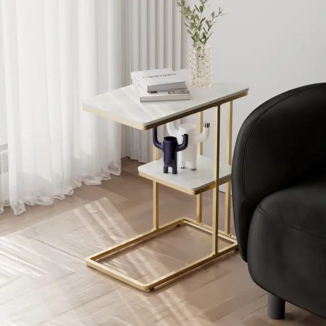 Modern Coffee Table End Table, Sofa Side Table, for Living Room Bed Room