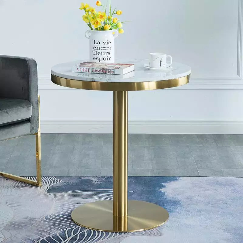 Round Tea Coffee Leisure Accent Table