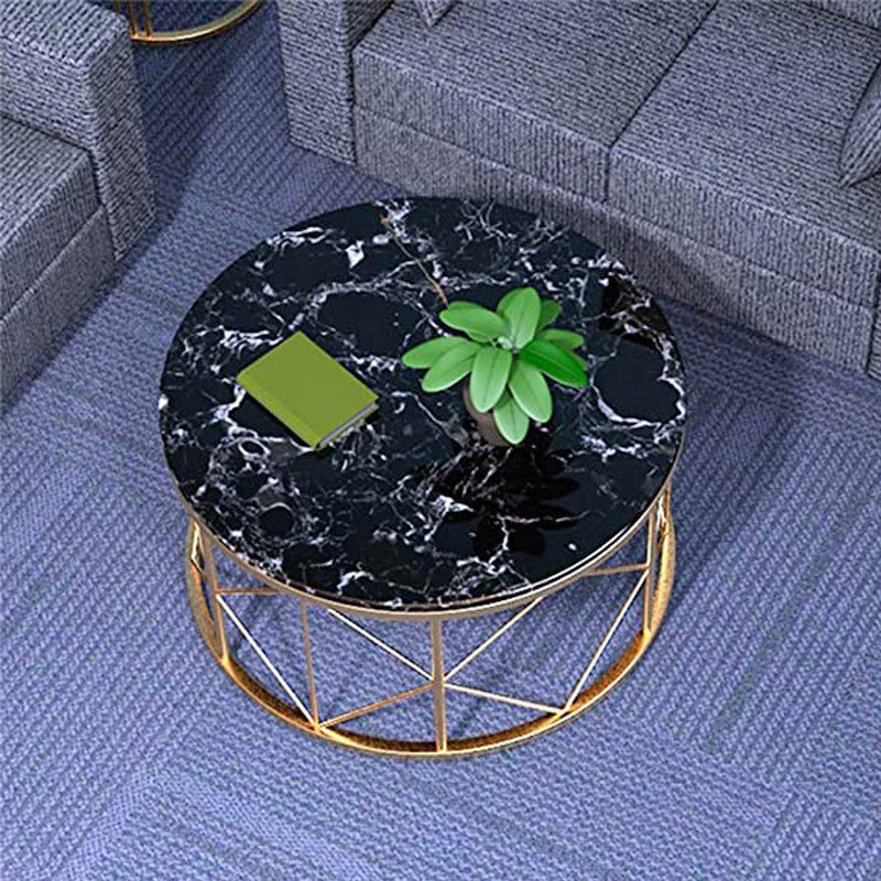Round Coffee Table for Living Room Furniture Aesthetic Room center table