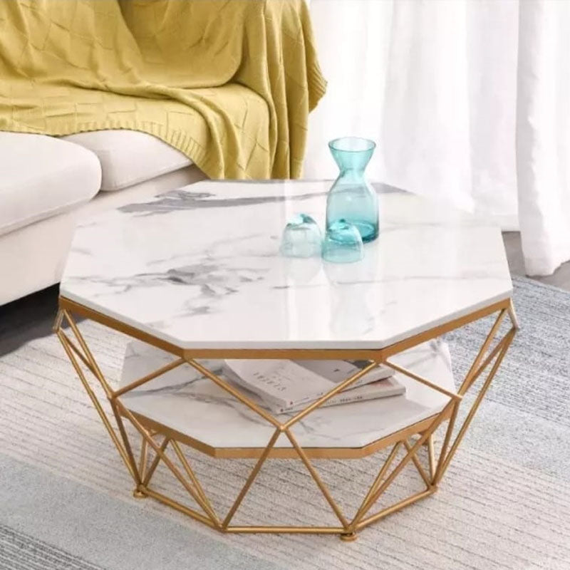 Double Layer Living Room Luxury Table